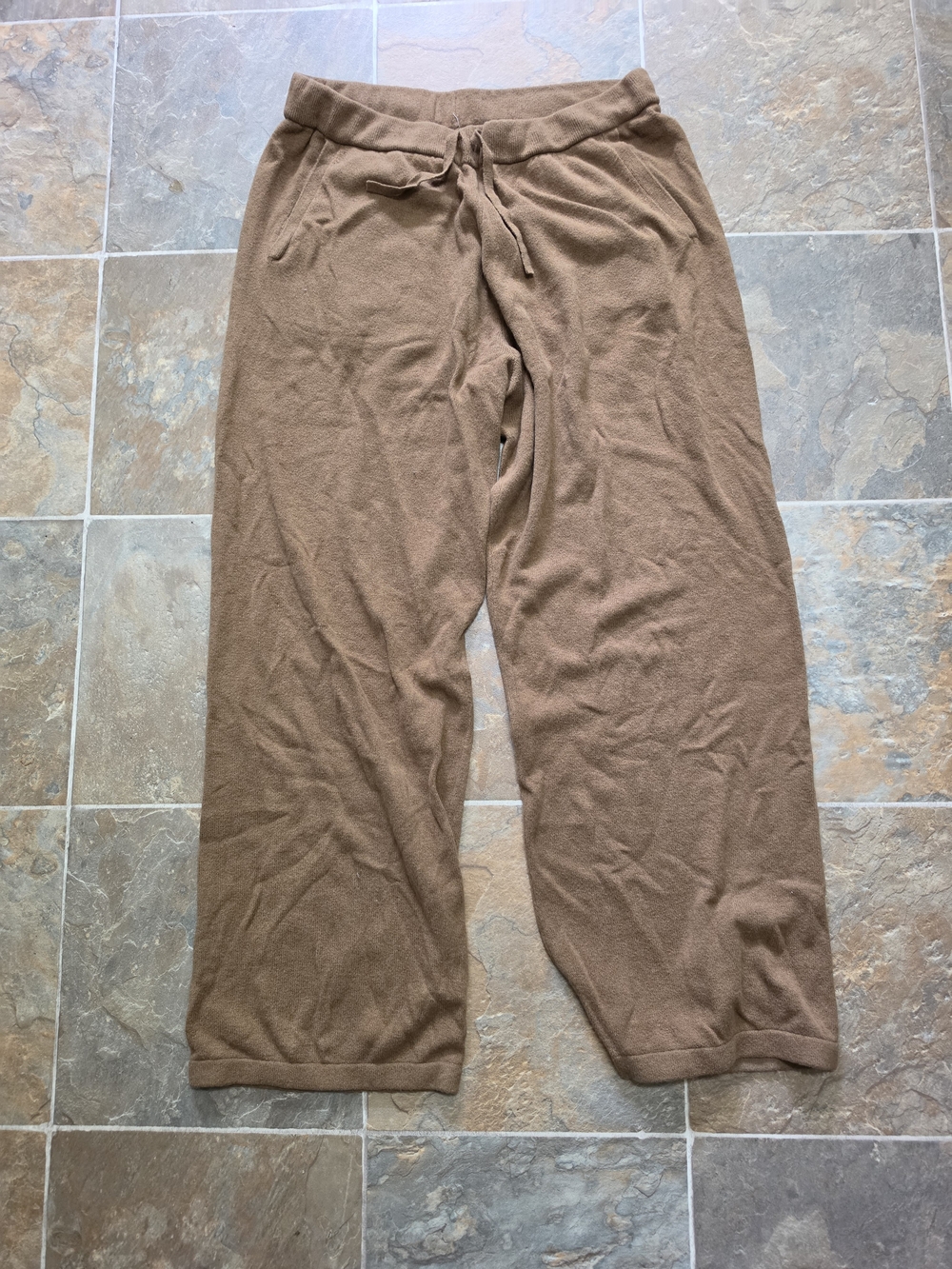 GAP Women's Brown Knit Lounge Pants